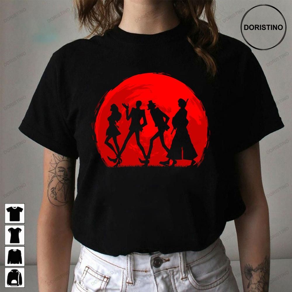 Red Moon Daisuke Jigen Lupin Iii Awesome Shirts